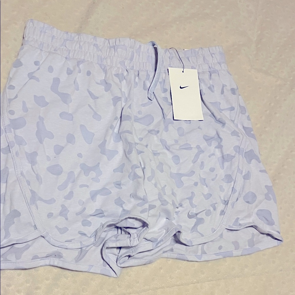 Nike Lavender Patterned Athletic Shorts